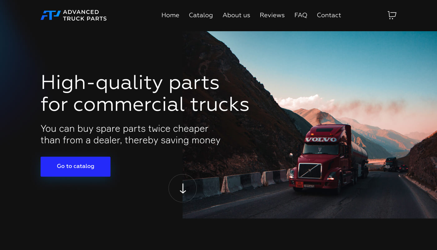 High-quality parts for commercial trucks