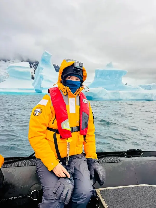 Maria in Antarctica