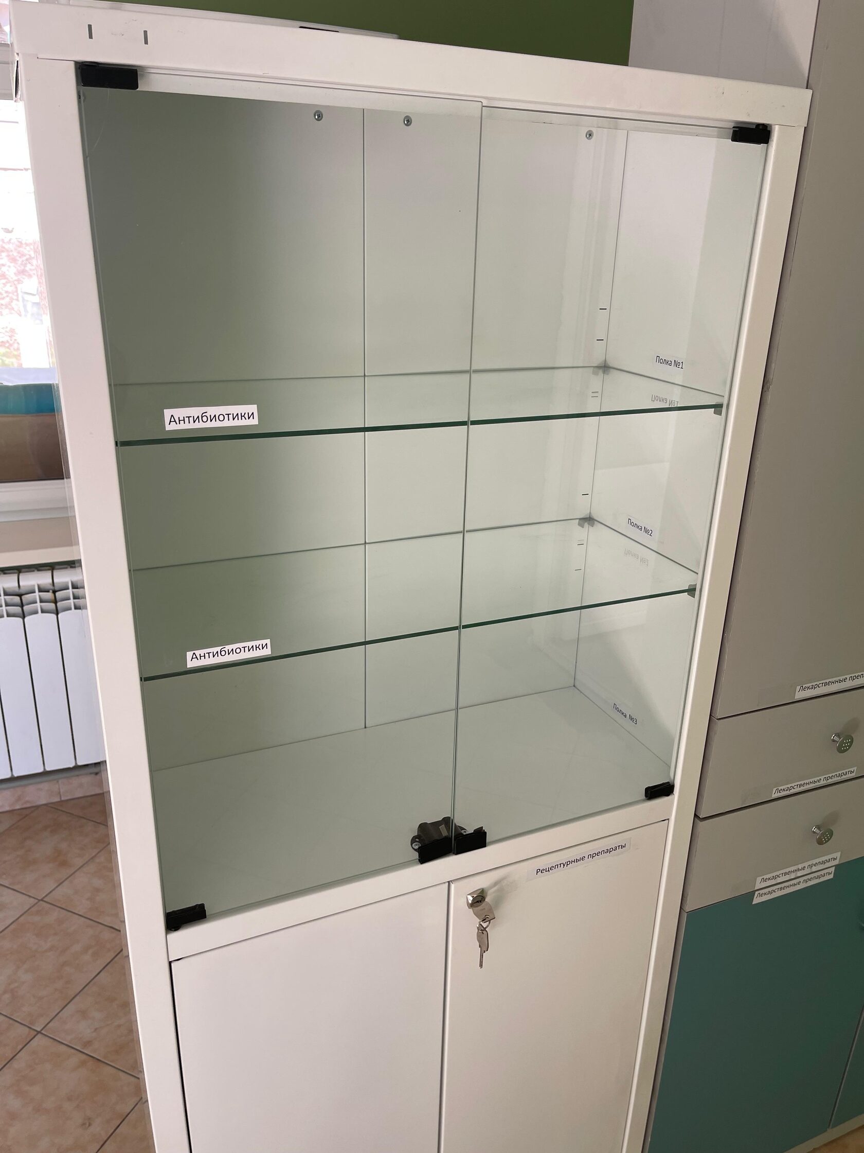 Антибиотики на витрине