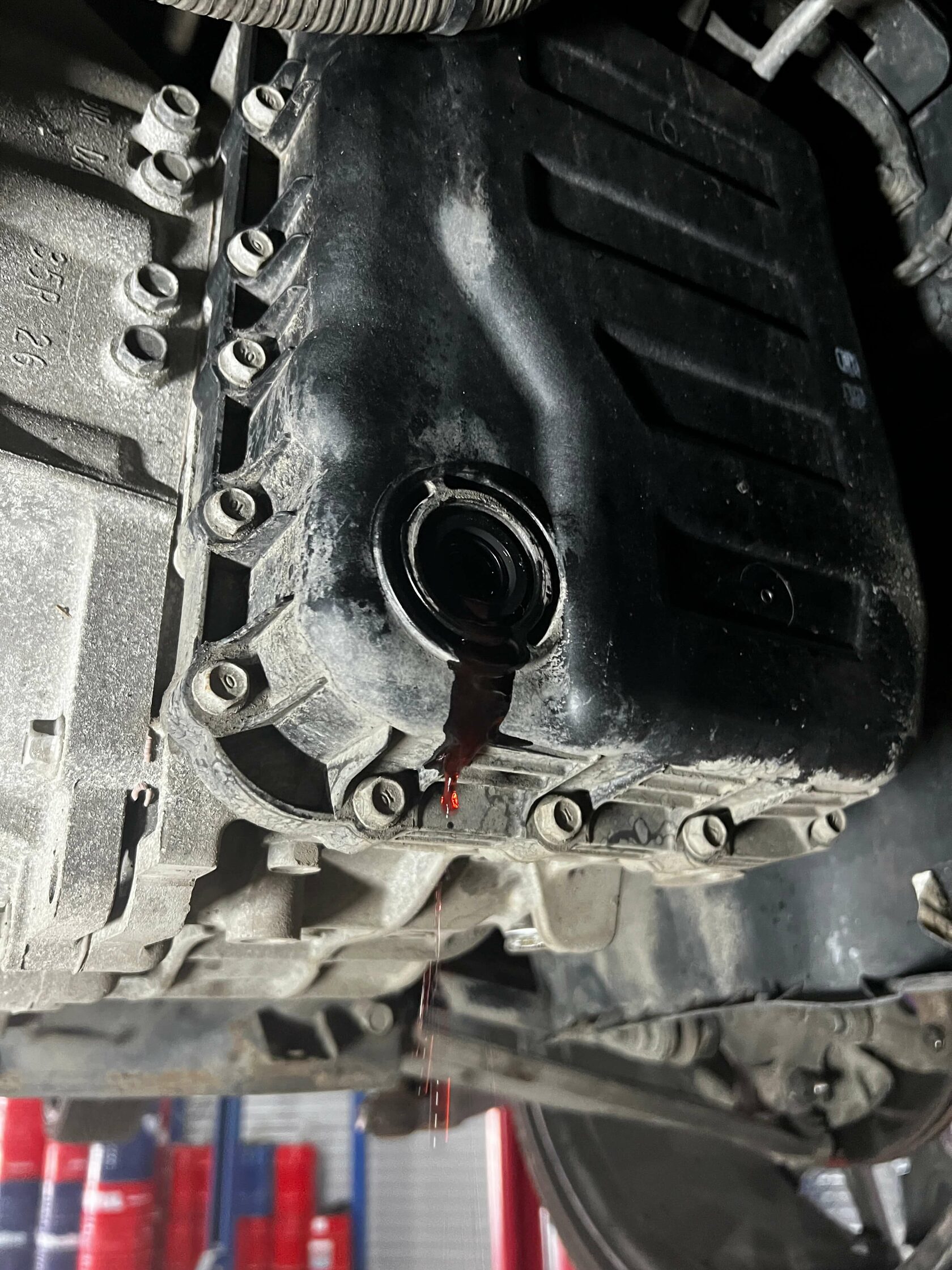 Выставление уровня масла в АКПП A6MF1