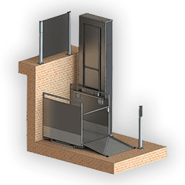 Вертикальный подъемник для инвалидов