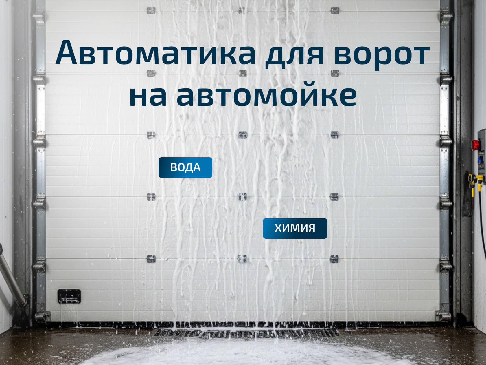 ворота для автомойки