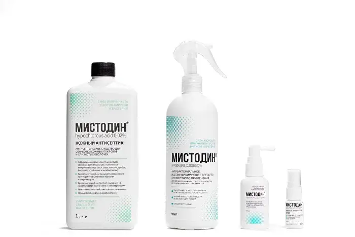Мистодин — товарный ряд