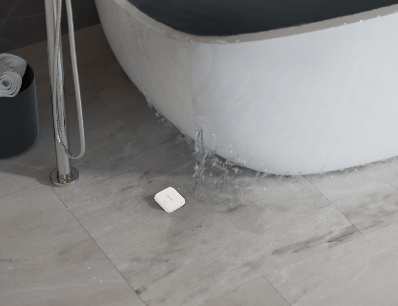 датчик протечки под плиткой