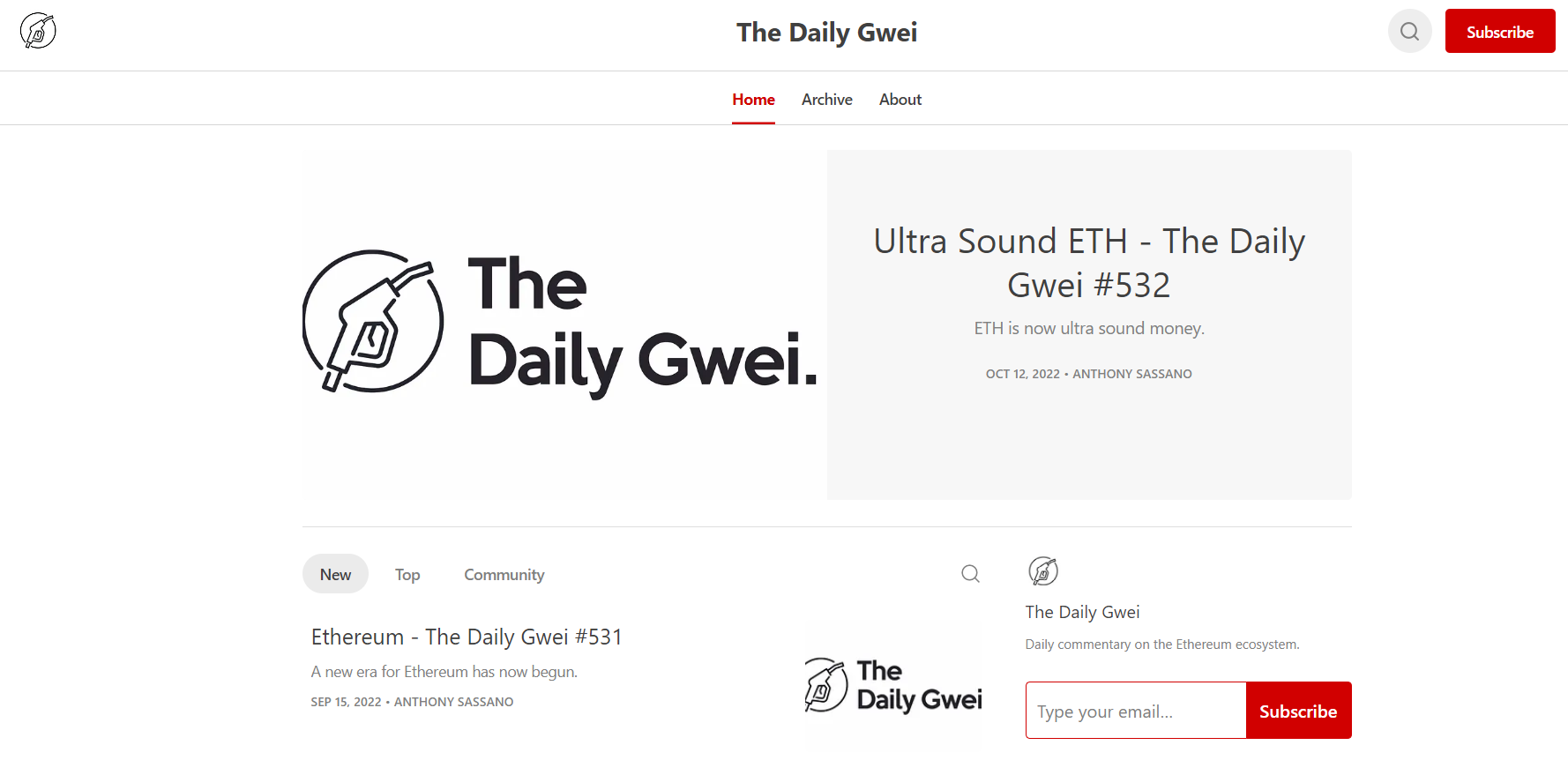 The Daily Gwei