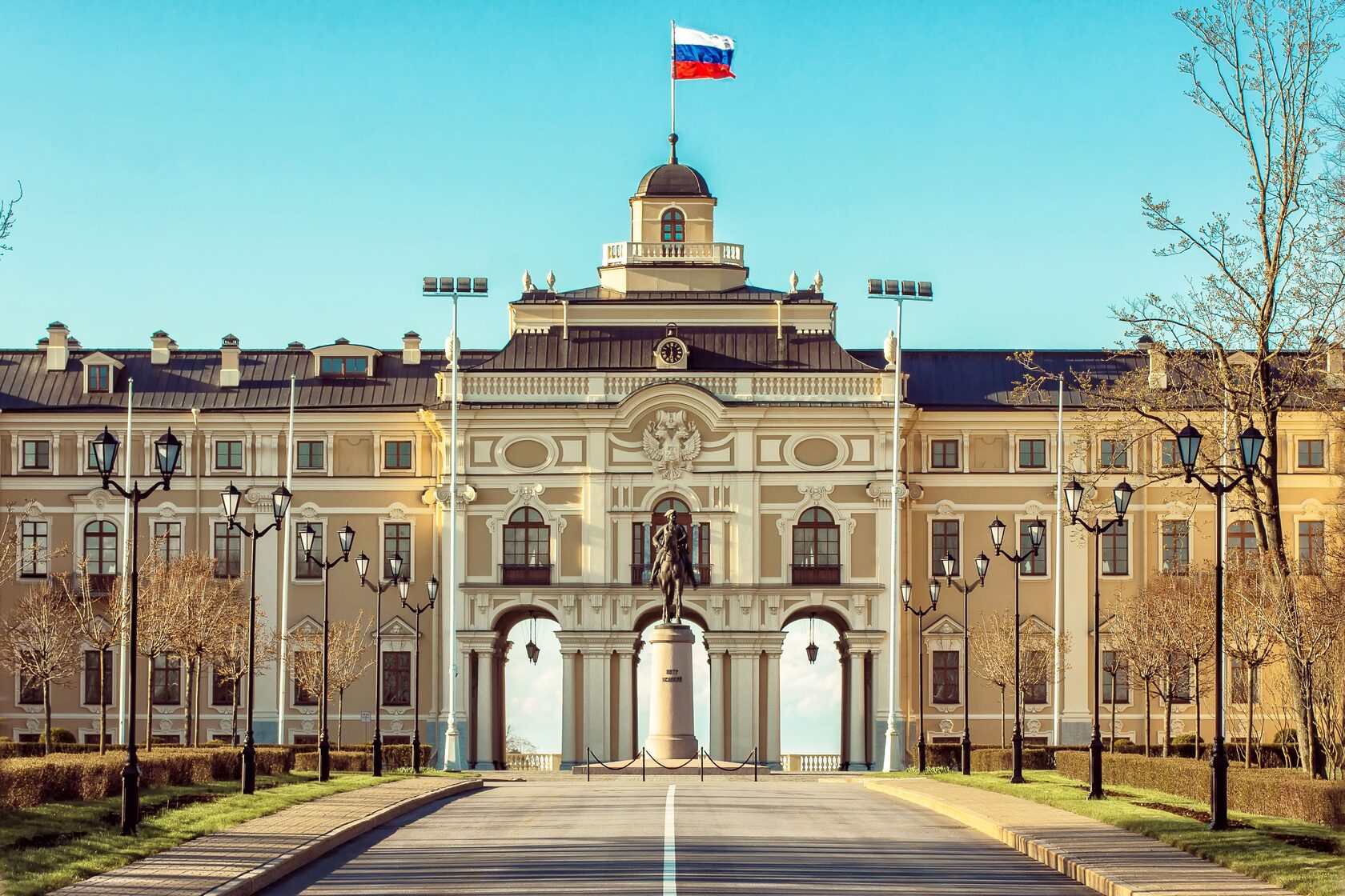 konstantin palace in saint petersburg, official residence of the russian president