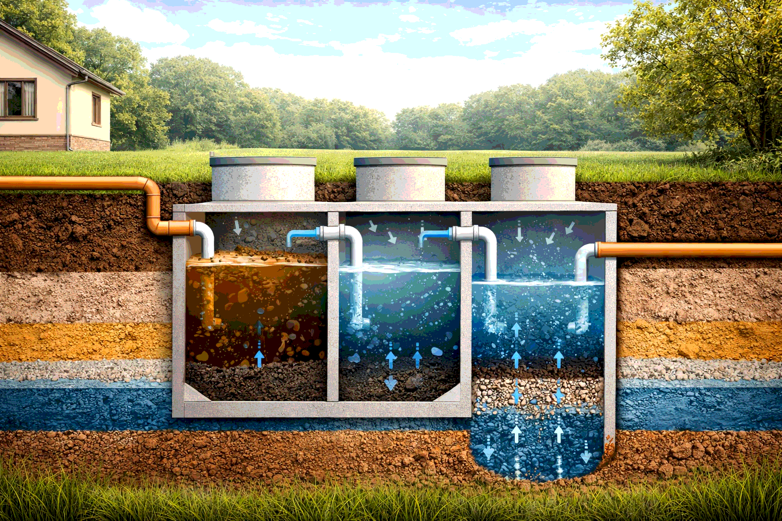 Колодец во дворе