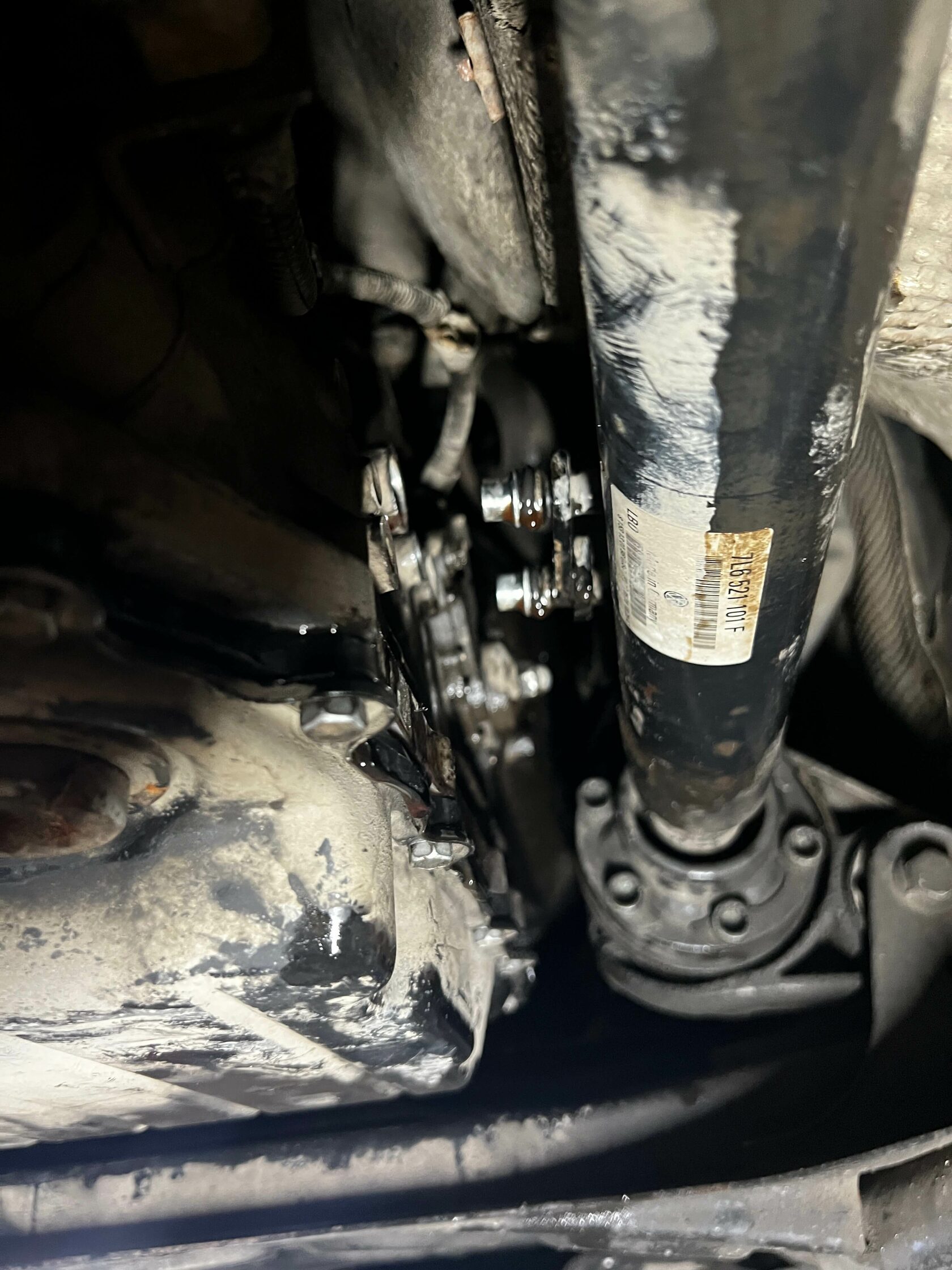 Замена колец на патрубках АКПП