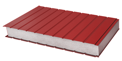 Купить стеновые сэндвич-панели с пенополистеролом (пенопласт)