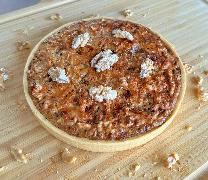 Пирог с грецкими орехами