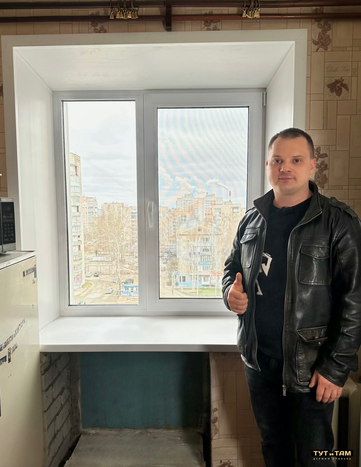 Окно в комнате — фото с объекта