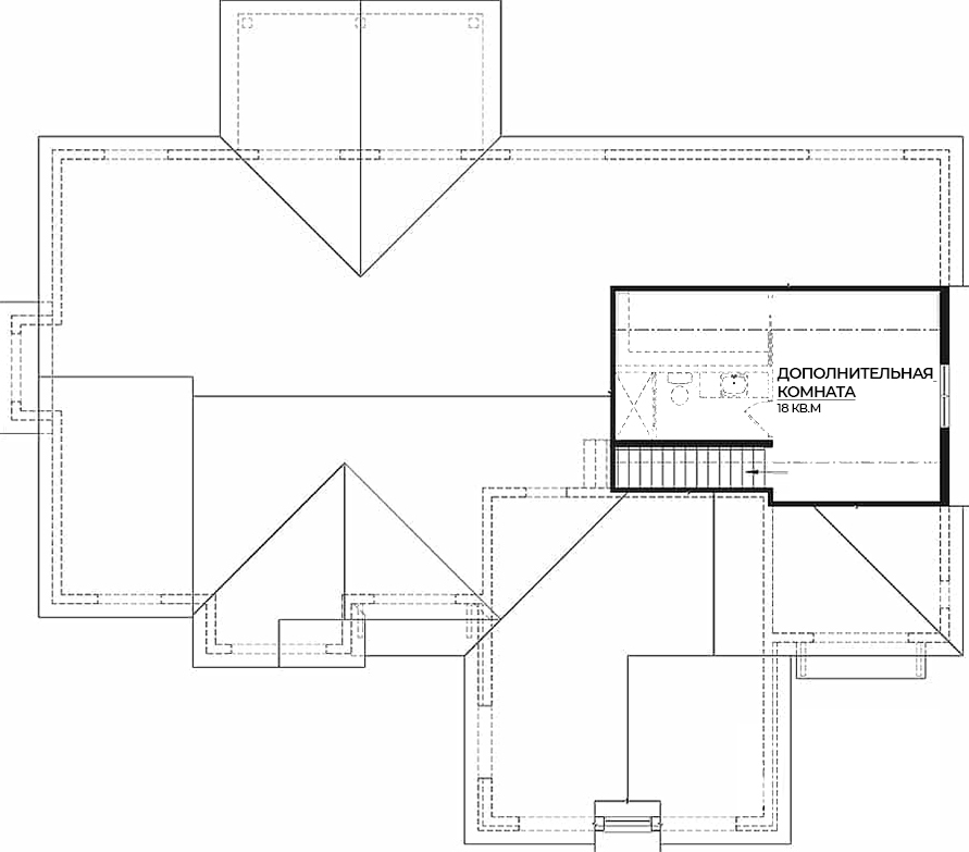 Планировка второго этажа