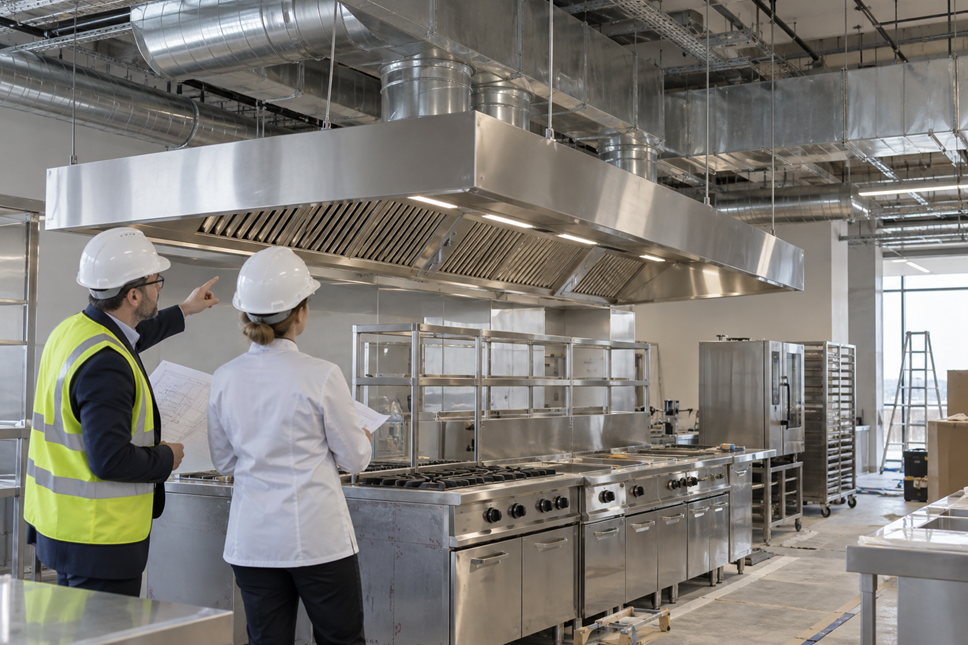 Вентиляция кухни ресторана