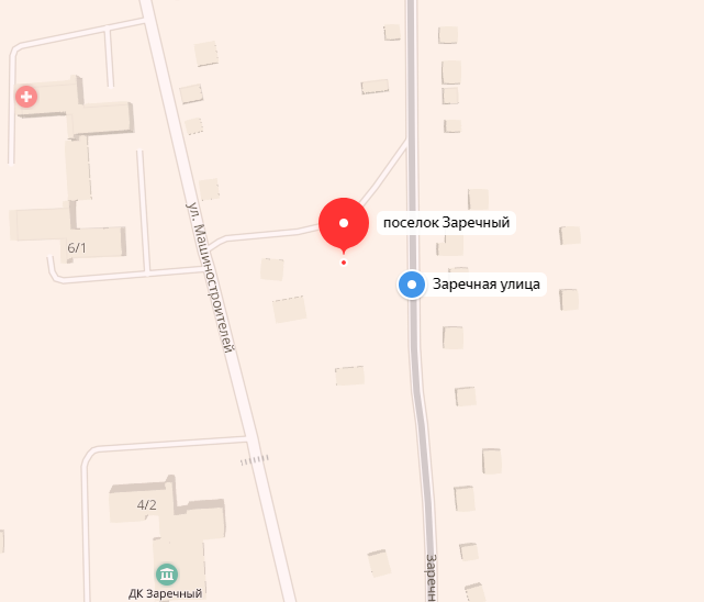 Ул заречная индекс