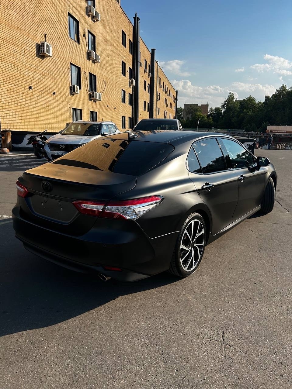 Toyota Camry — матовая PPF + антихром