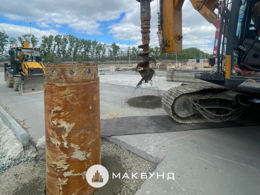Смешивание грунтов Soil Mixing