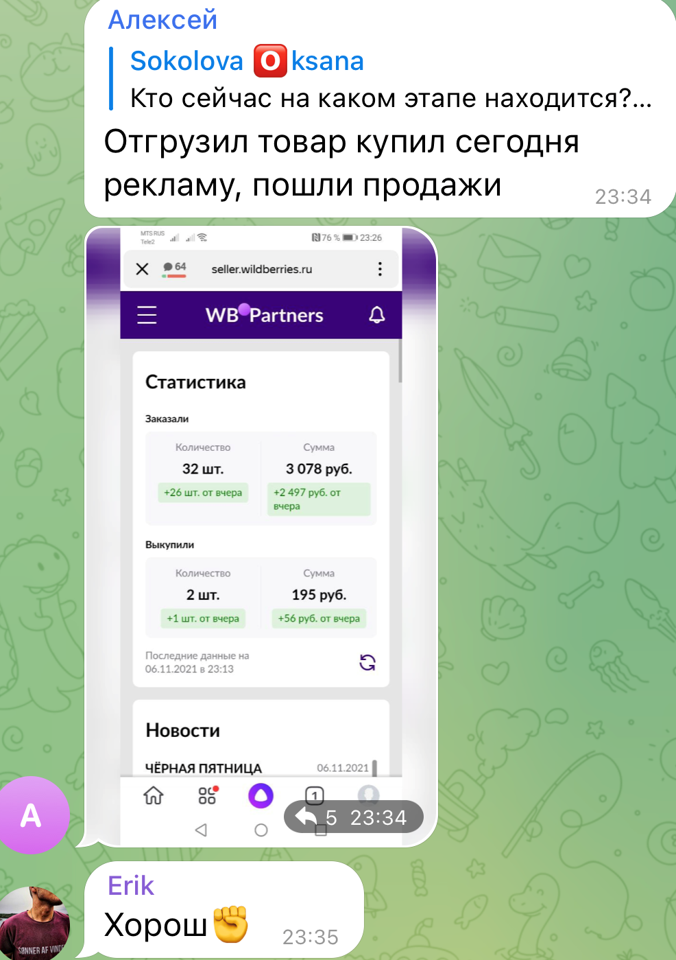 Реактивный запуск прибыльного бизнеса на Wildberries и Ozon (наставничество)