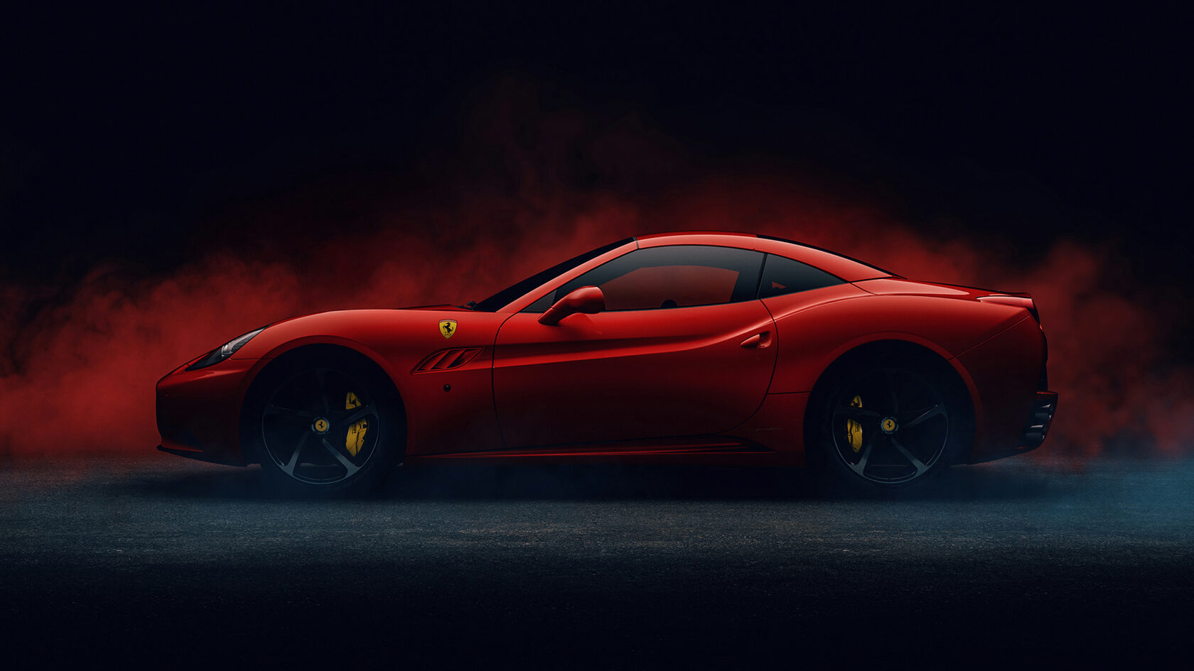 Обои на рабочий стол Ferrari