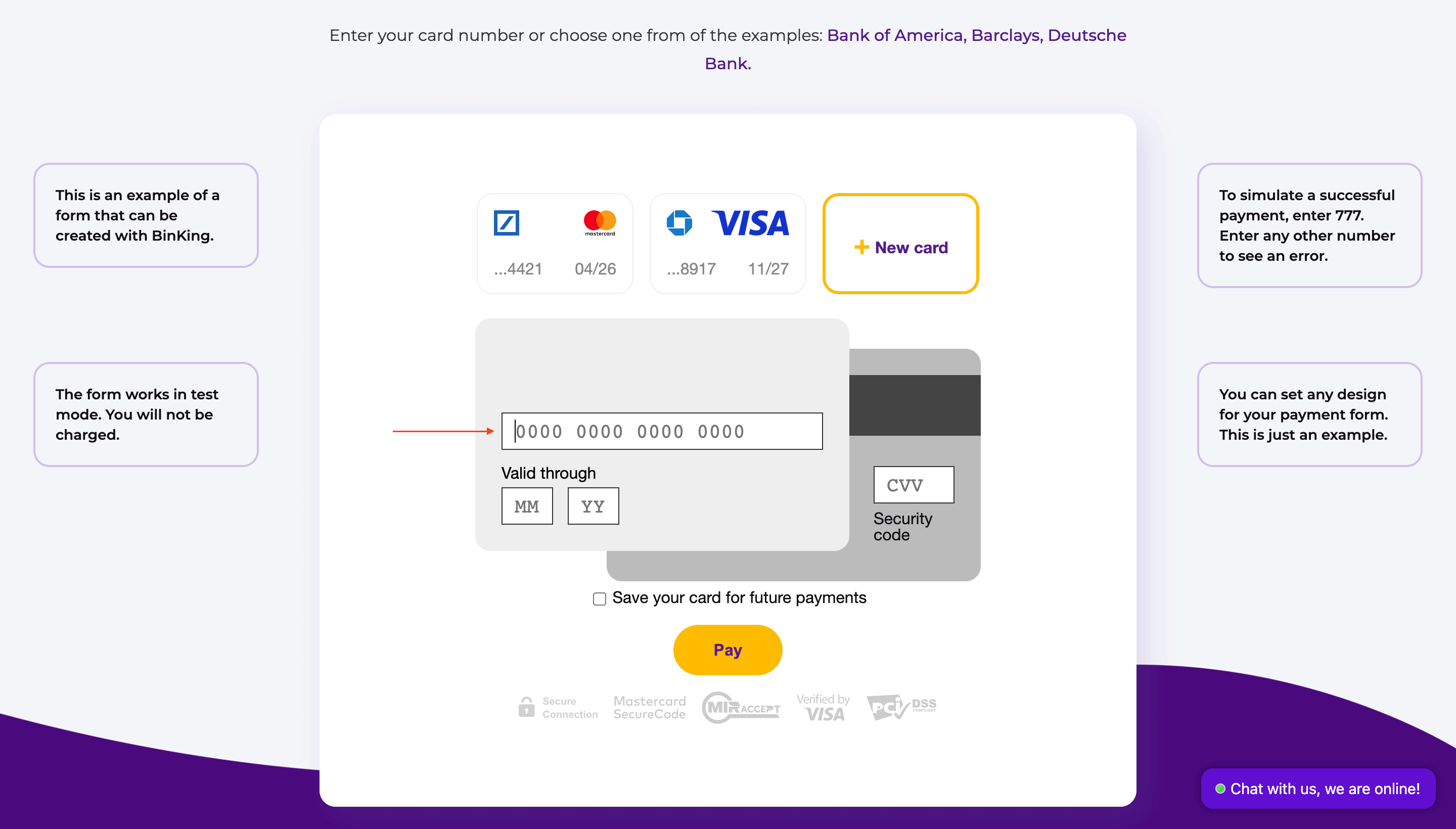 Оплата картой онлайн: 129 гайдлайнов