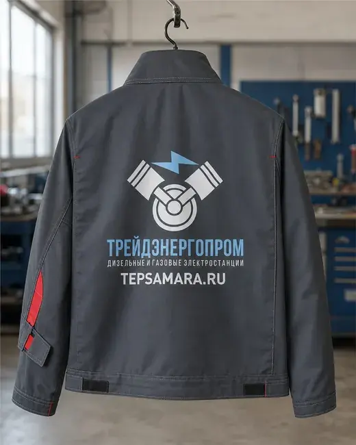 Спецодежда с фирменным нанесением ТрейдЭнергоПром