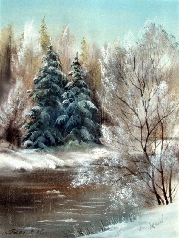 Две ели