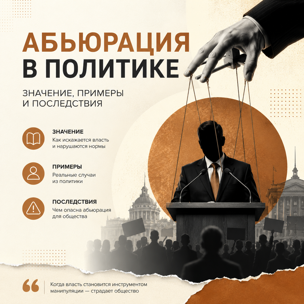Абъюрация в политике — значение примеры и последствия