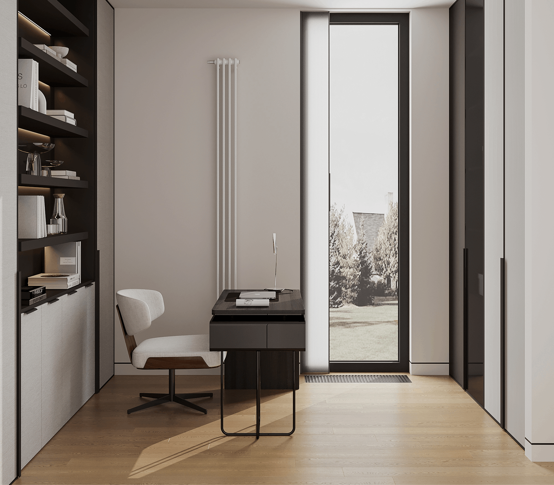 кабинет в доме дизайн