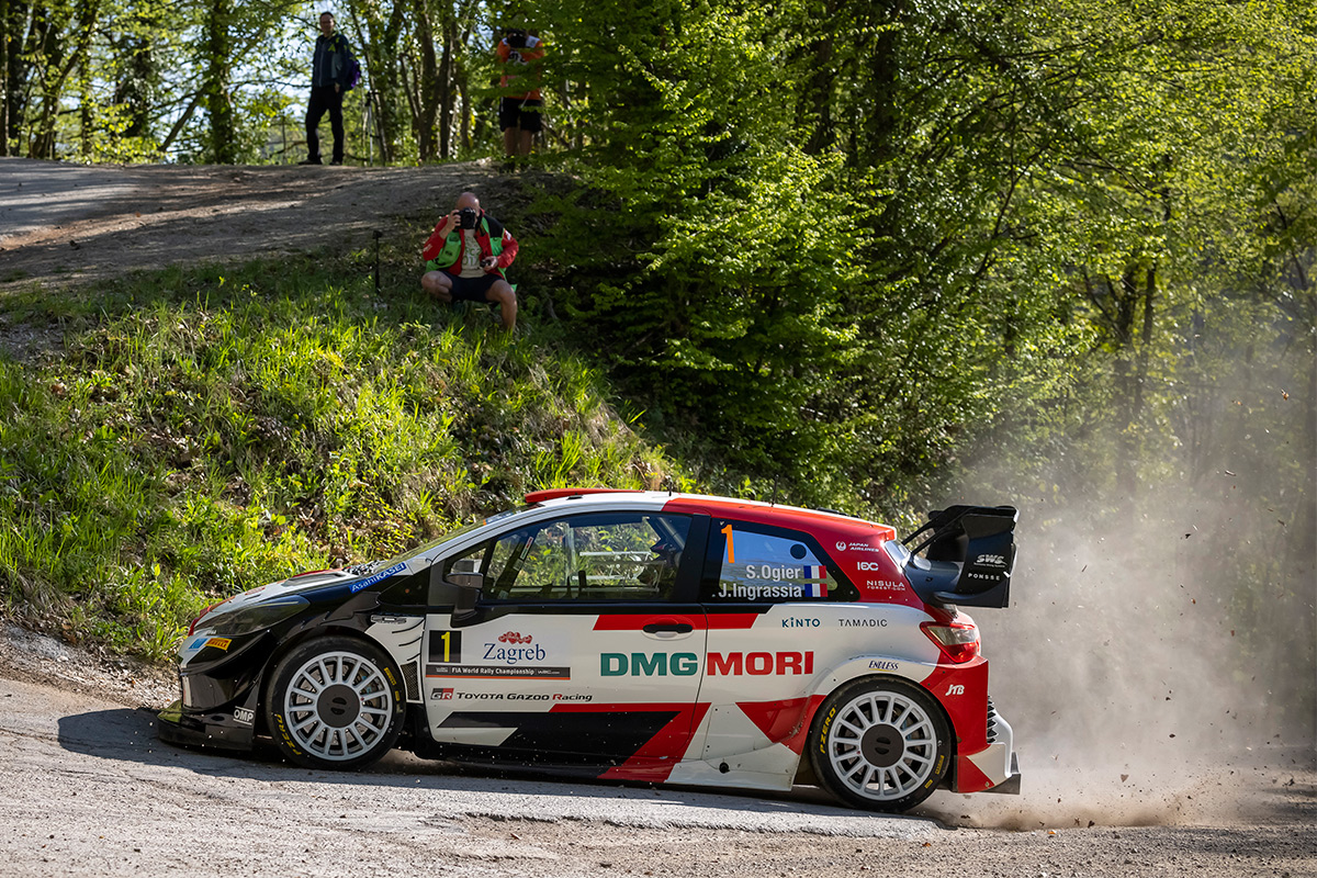 Себастьен Ожье и Жюльен Инграссиа, Toyota Yaris WRC, ралли Хорватия 2021
