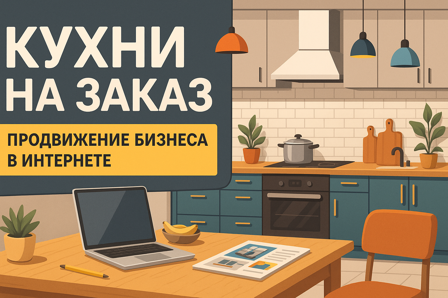 Реклама и продвижение кухонь на заказ
