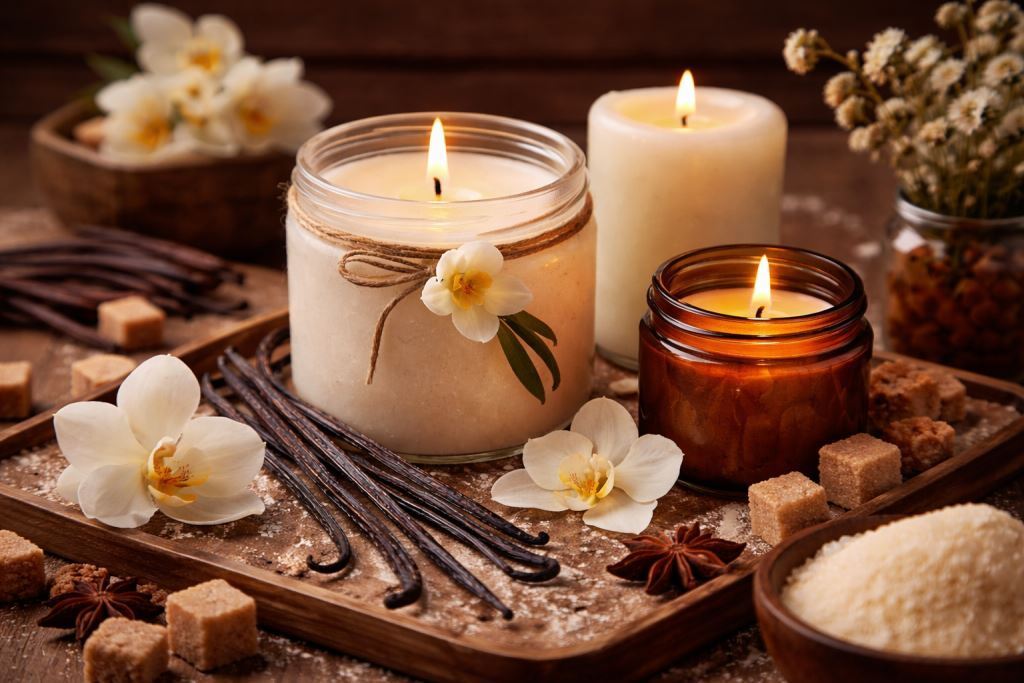 Ваниль в свечах