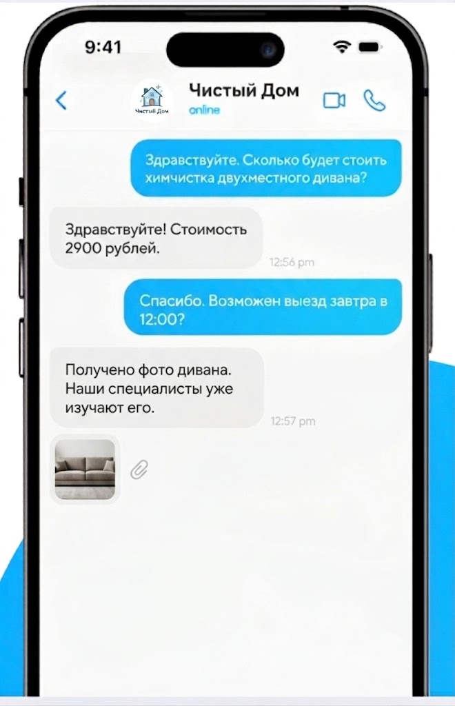 Грязный диван до очистки