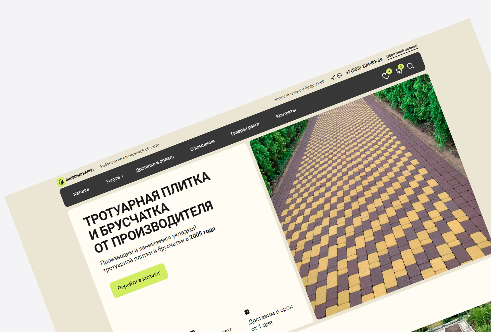 Дизайн многостраничного сайта для сети частных детских садов в городе Москва на Тильде