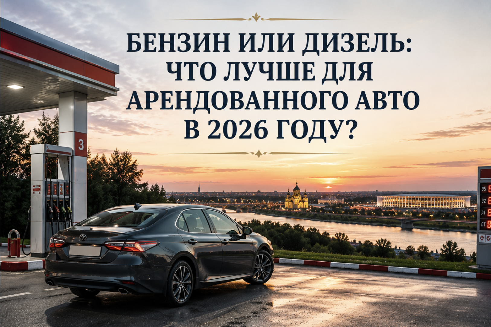 Бензин или дизель: что лучше для арендованного авто в 2026 году