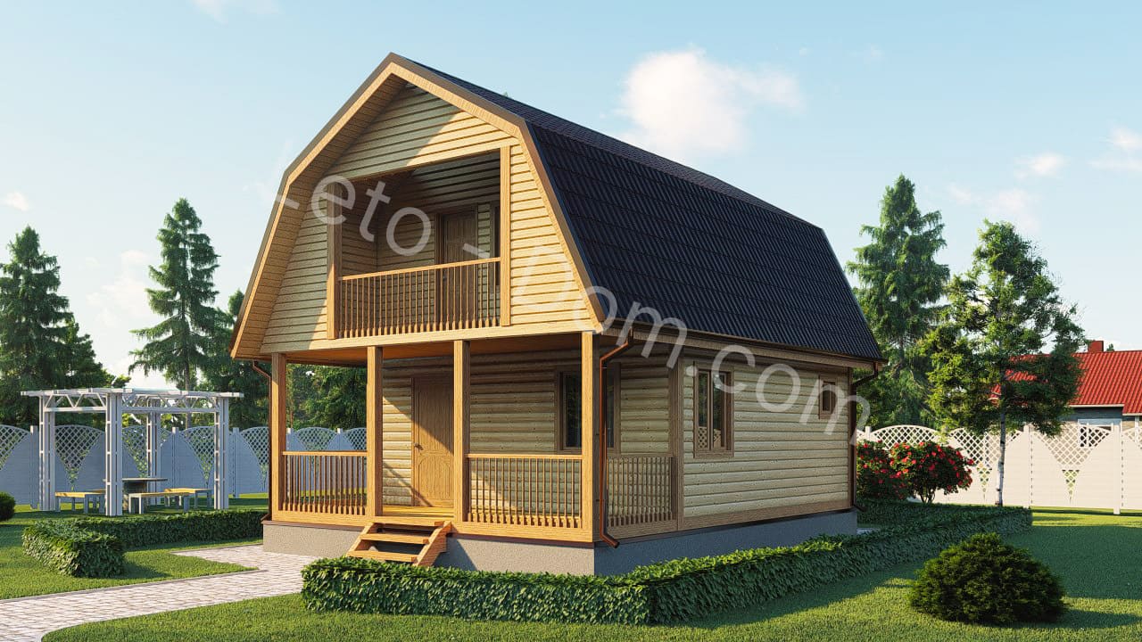 дом из бруса