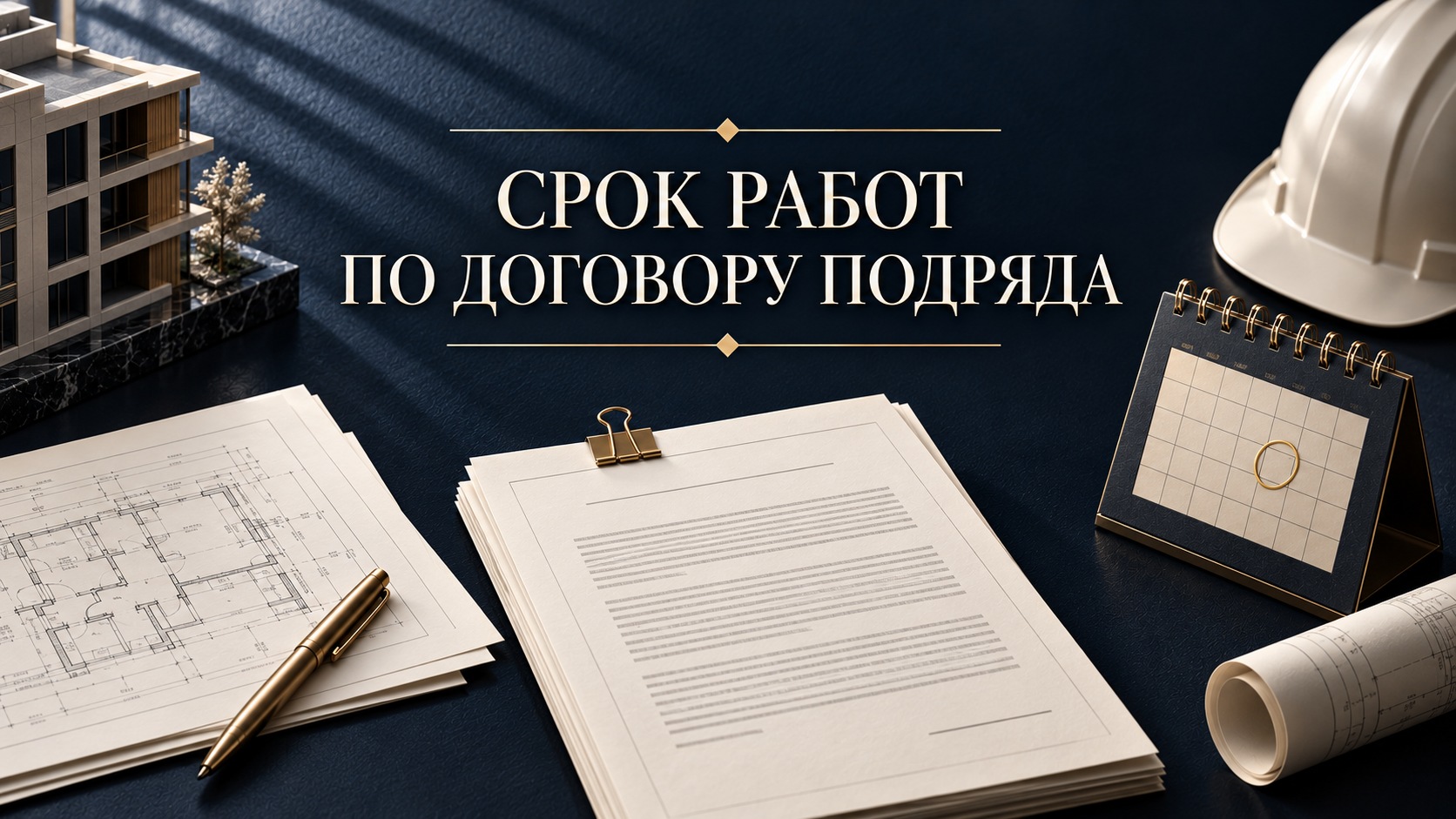Срок работ в договоре подряда: как подтвердить просрочку и её причины