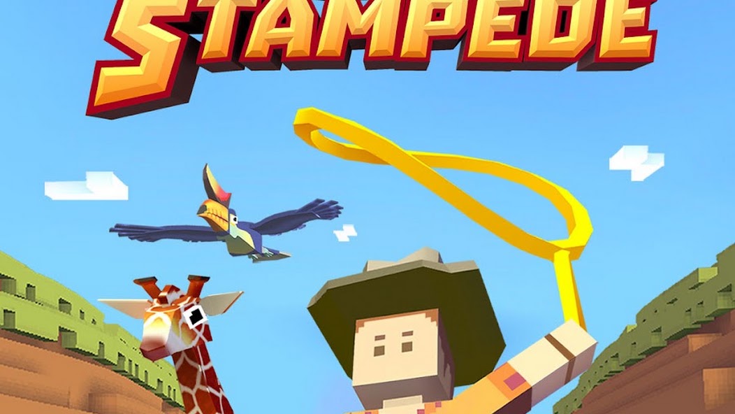 Rodeo Stampede animal arcade game for mobile