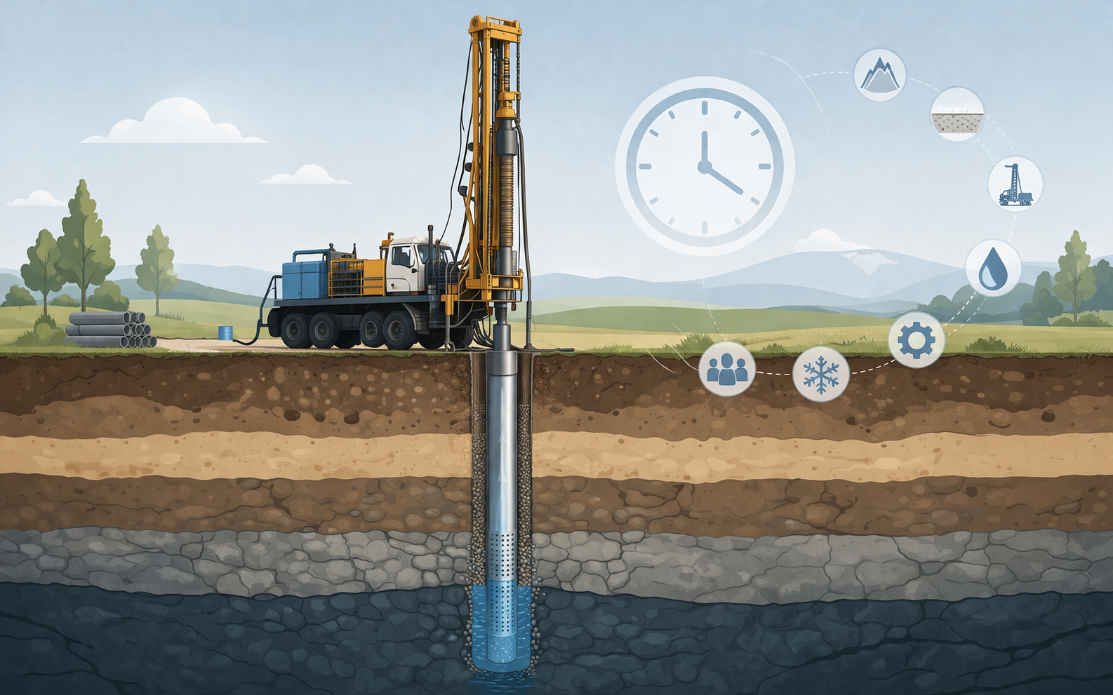 Колодец во дворе