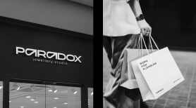 мокап Фирменный стиль «Paradox»