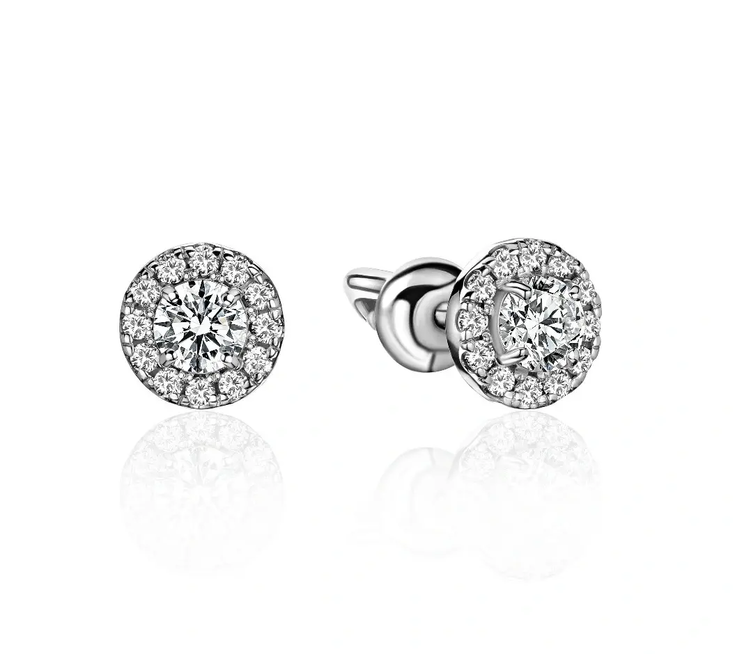 Серьги с бриллиантами BERLIANI