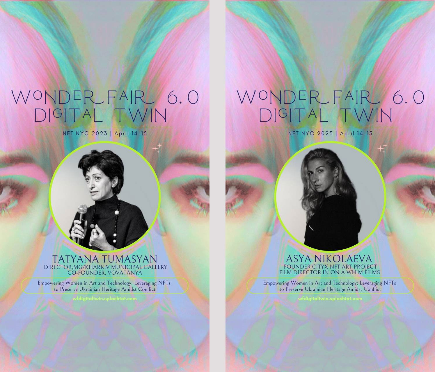 Mother-daughter duo combines NFTs and tangible art to showcase Ukrainian avant garde at NFT NYC