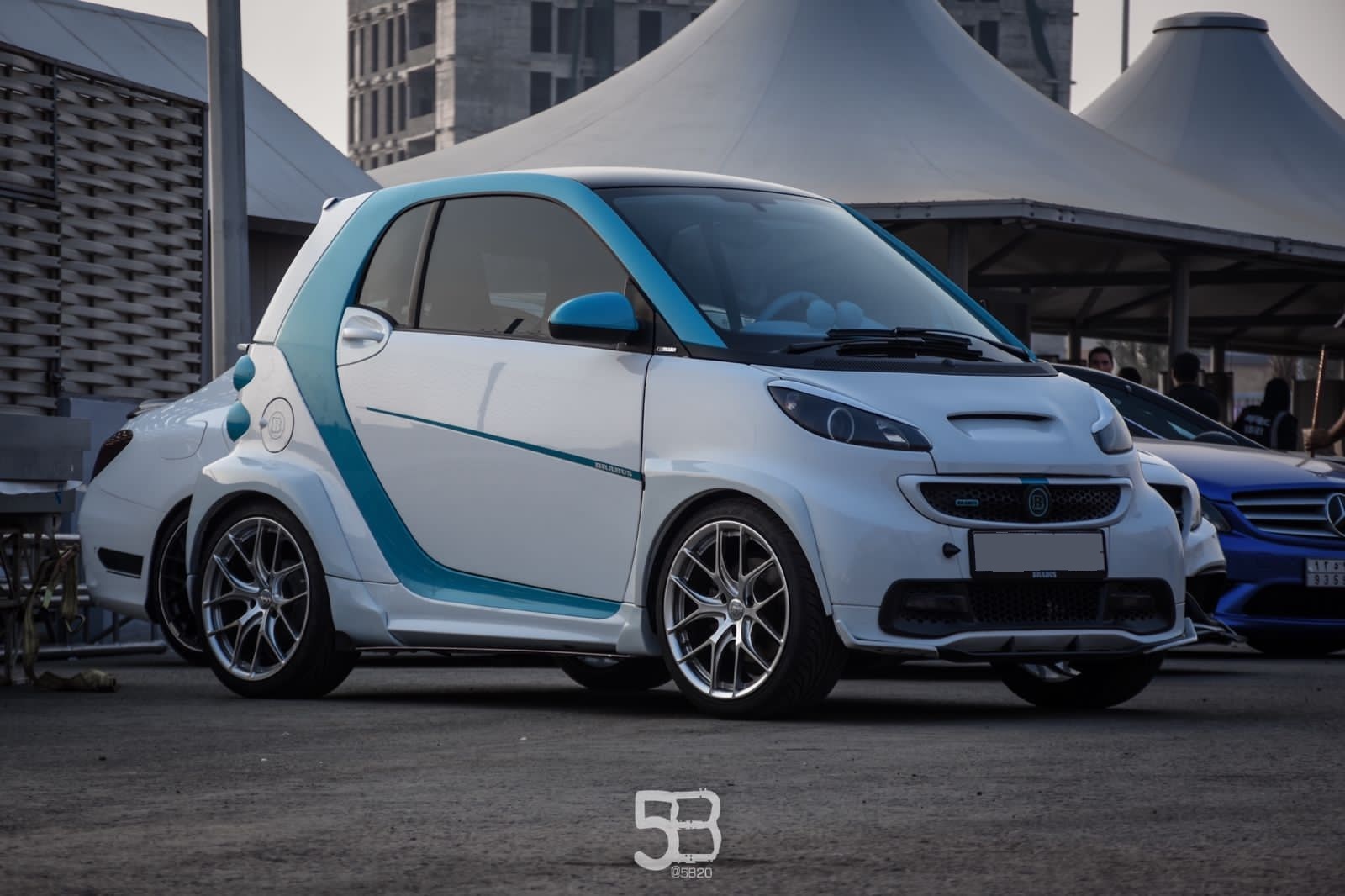 Smart Brabus розовый