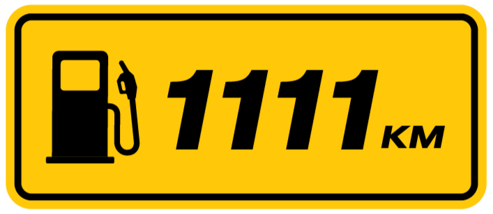 1111 км
