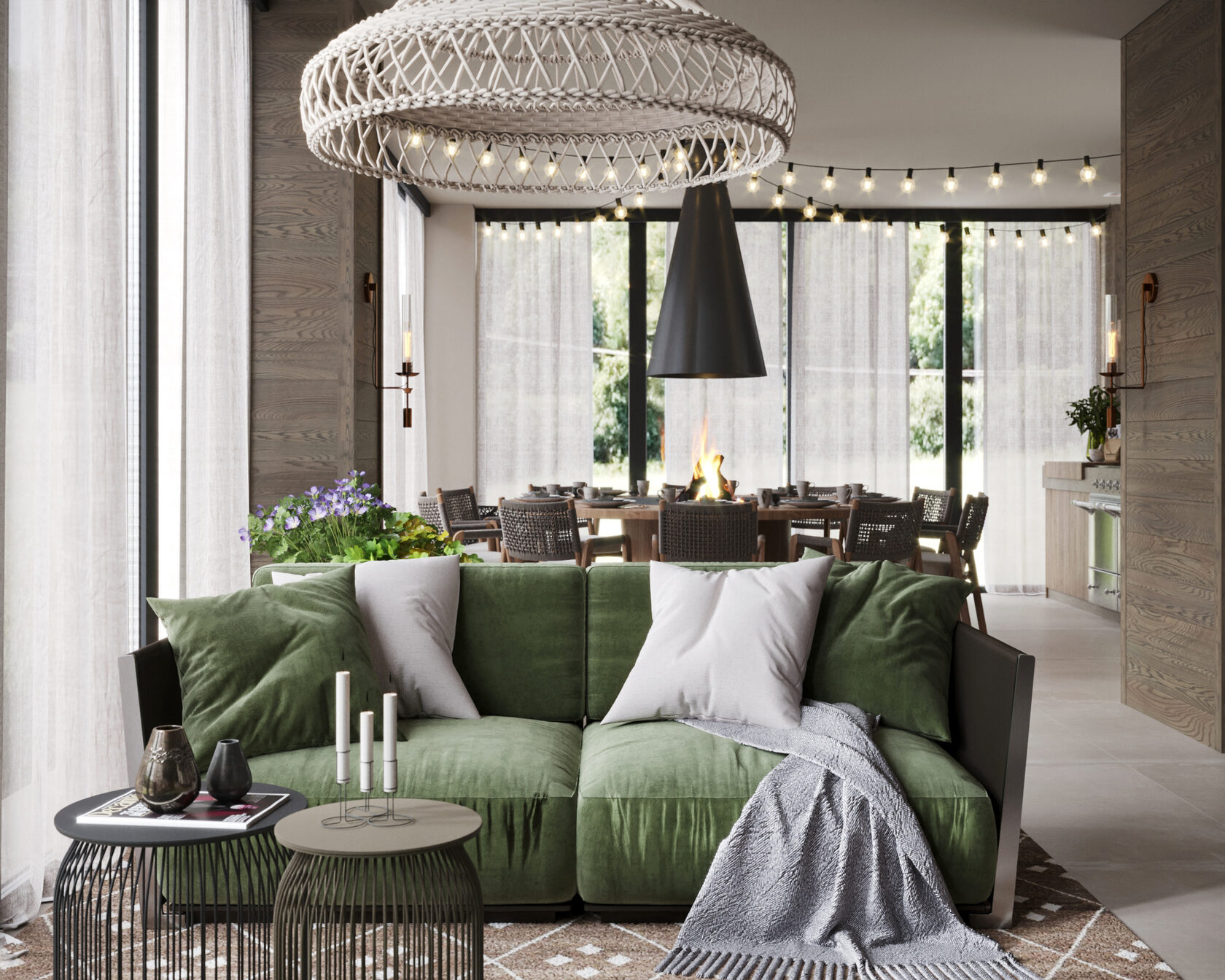 Interior design house