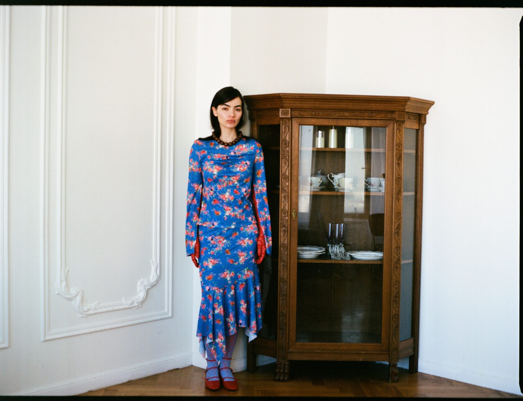 Платок, национальный принт, платок с принтом, Кавказ, концептуальный бренд одежды