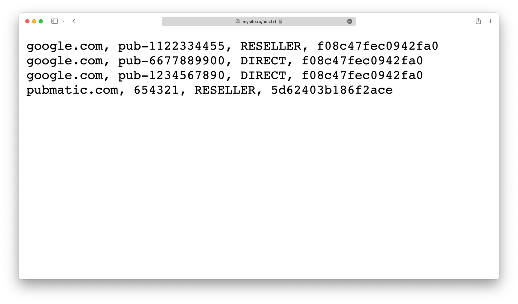 Как добавить ads.txt и app-ads.txt на сайт