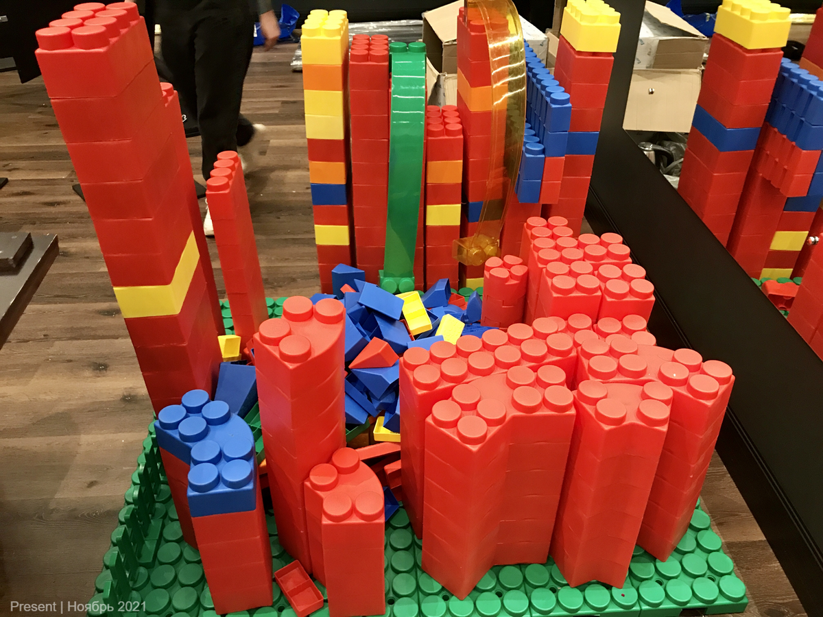 Мега-Лего на прокат на детский праздник