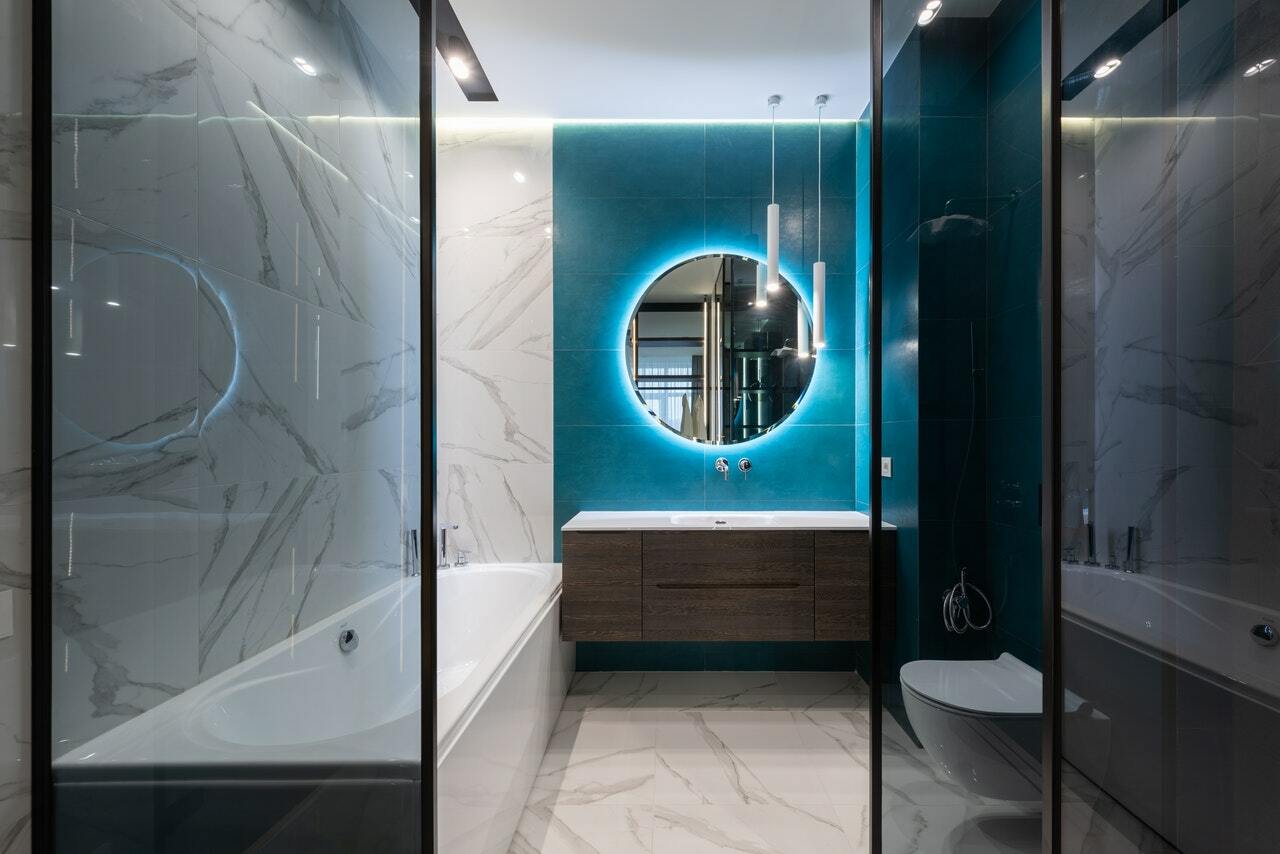 Estima. Ванная комната в классическом стиле - фото дизайна интерьера |
