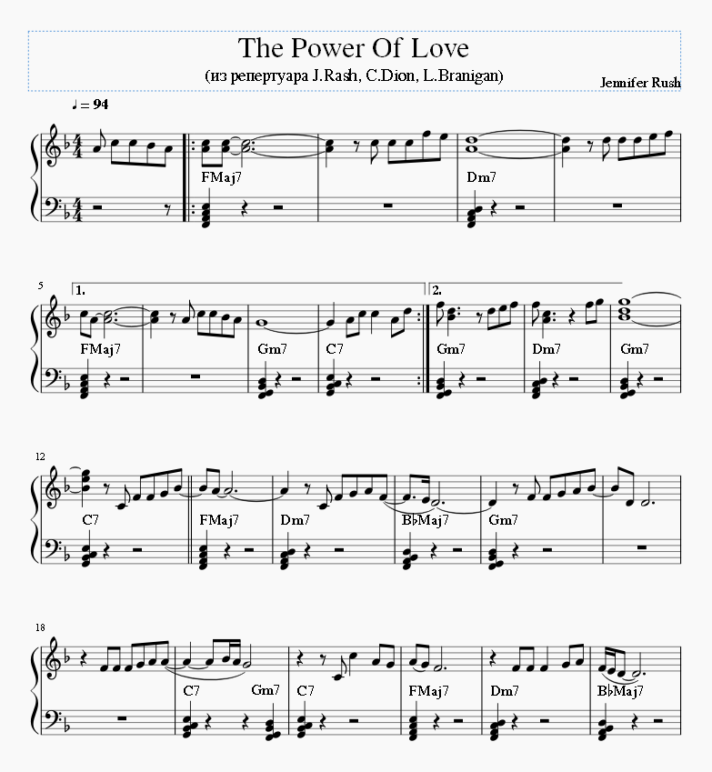 The Power Of Love