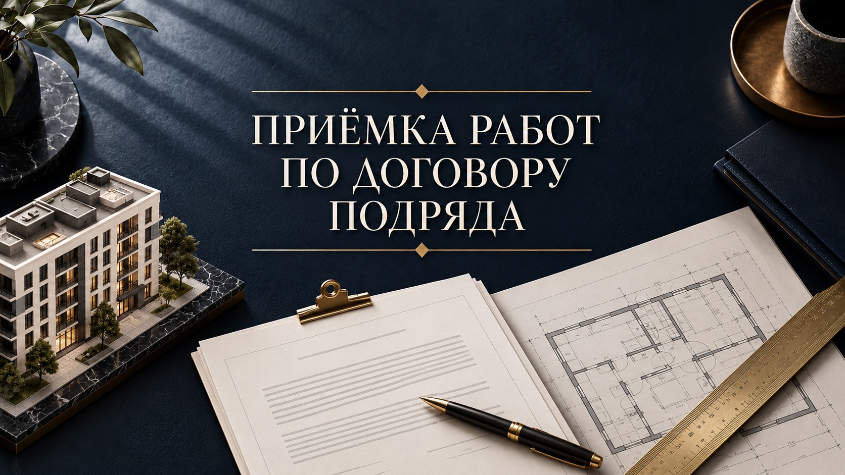 Приёмка работ по договору подряда: когда подписывать акт и как оформить замечания
