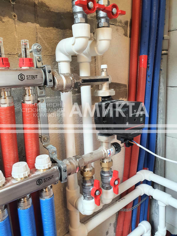 Портфолио - монтаж инженерных систем в с. Паша